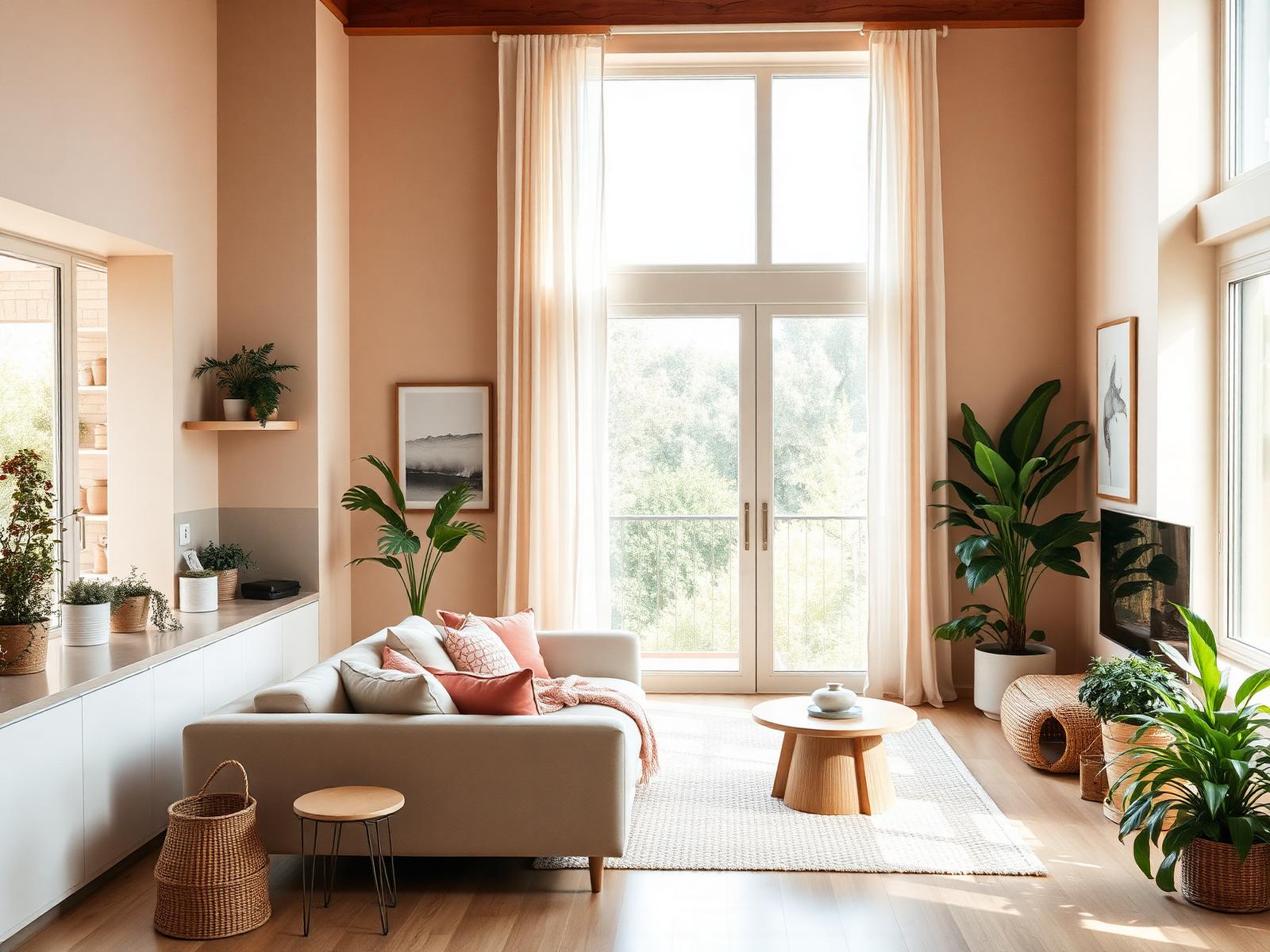 A warm, organized home